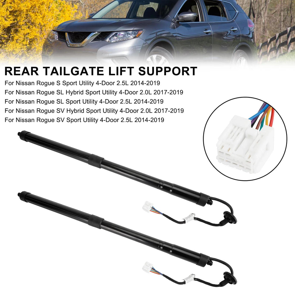 14-19 Nissan Rogue S/SL/SV Sport Utility 4-Door 2.5L 2PCS Electric Tailgate Struts 905614BA4A 905614BA3A Generic