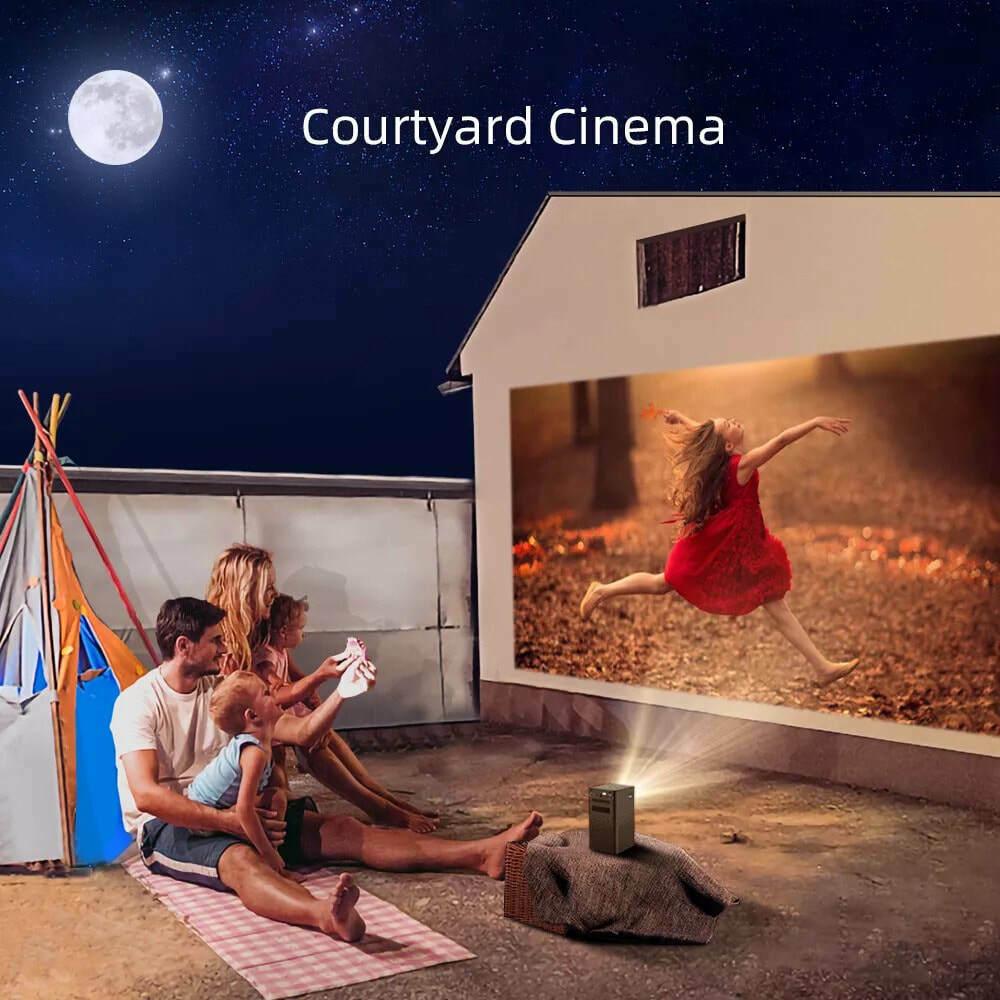 p20 mini portable pico smart android wifi screenless tv laser led dlp projector