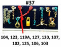 SET#37 - 10 pieces Mo Clamp Style Auto Body Frame Machine tools clamps Towing
