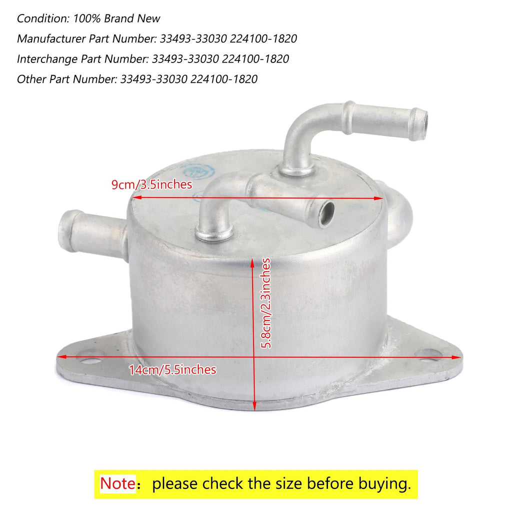 2012-2016 Toyota Camry 2.5L Transmission Oil Cooler 33493-33030 224100-1820 Generic