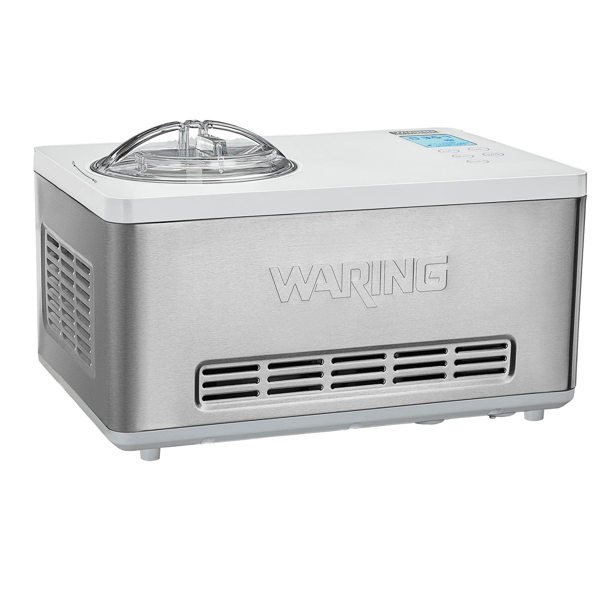 Commercial 2-Quart Compressor Ice Cream Maker Machine, -in Compressor No Pre-Freezing, for Restaurants & Professional Kitchens, WCIC20