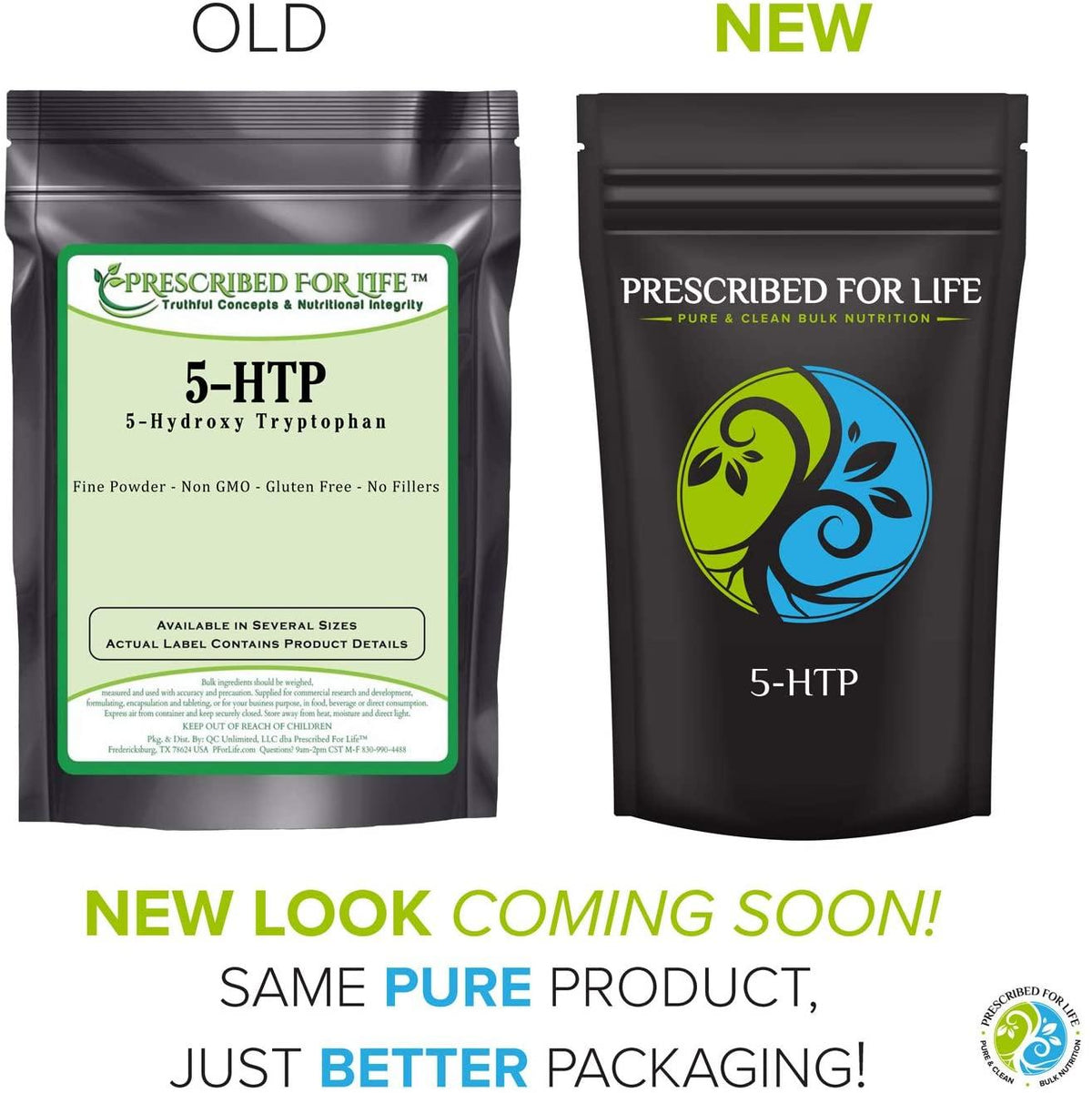 Prescribed for Life 5-HTP - 100% Pure 5-Hydroxy Tryptophan Powder (Griffonia simplicifolia), 5 kg