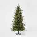 Wondershop- 7ft Pre-Lit Balsam Fir Artificial Tree LED Dew Drop Lights #70