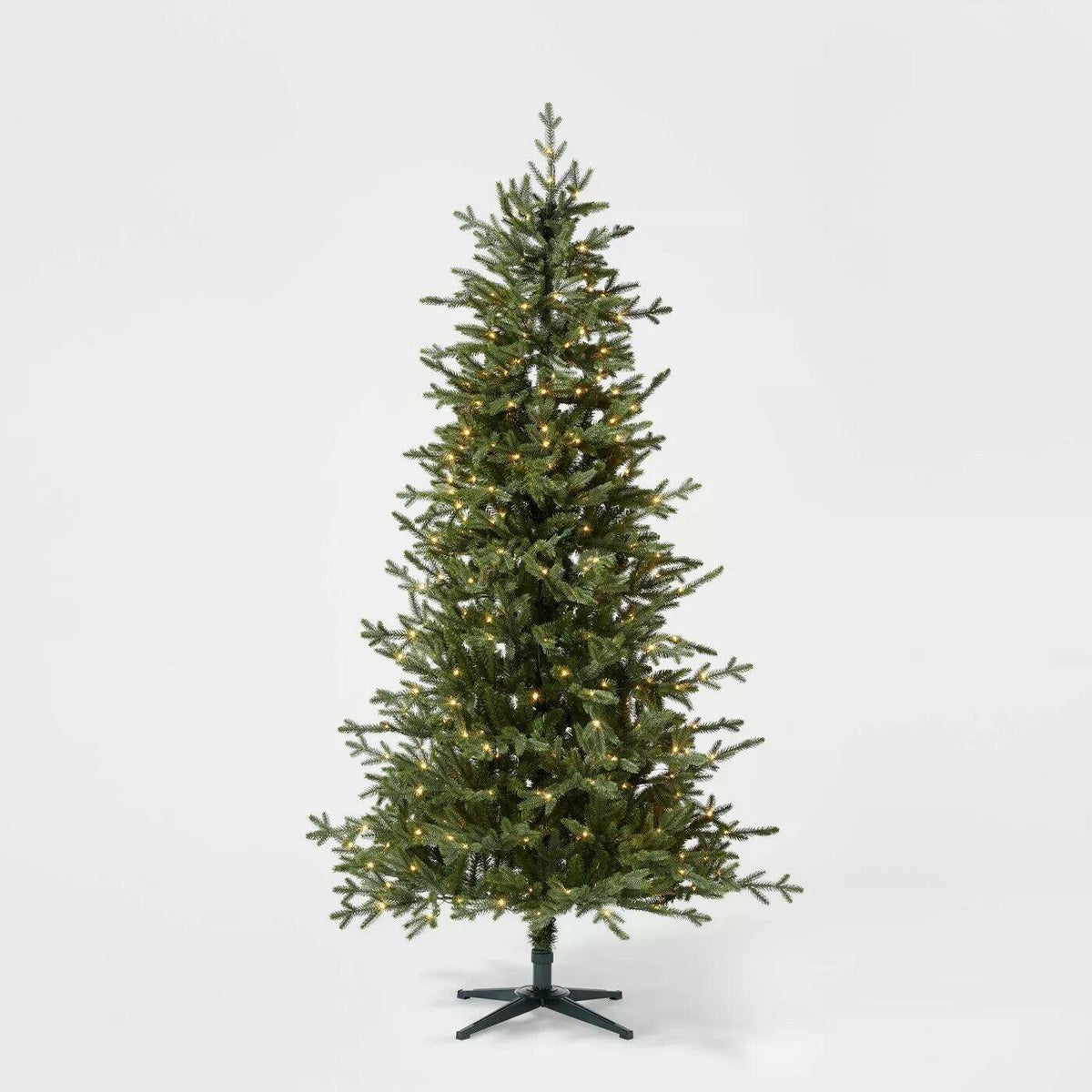 Wondershop- 7ft Pre-Lit Balsam Fir Artificial Tree LED Dew Drop Lights #70