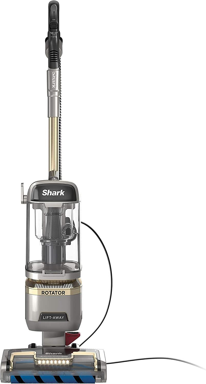 Shark Rotator Vaccum Upright Vacuum with Self-Cleaning Brushroll Powerful Pet Hair Pickup and HEPA Filter, Lift-Away w/Duo, Silver
