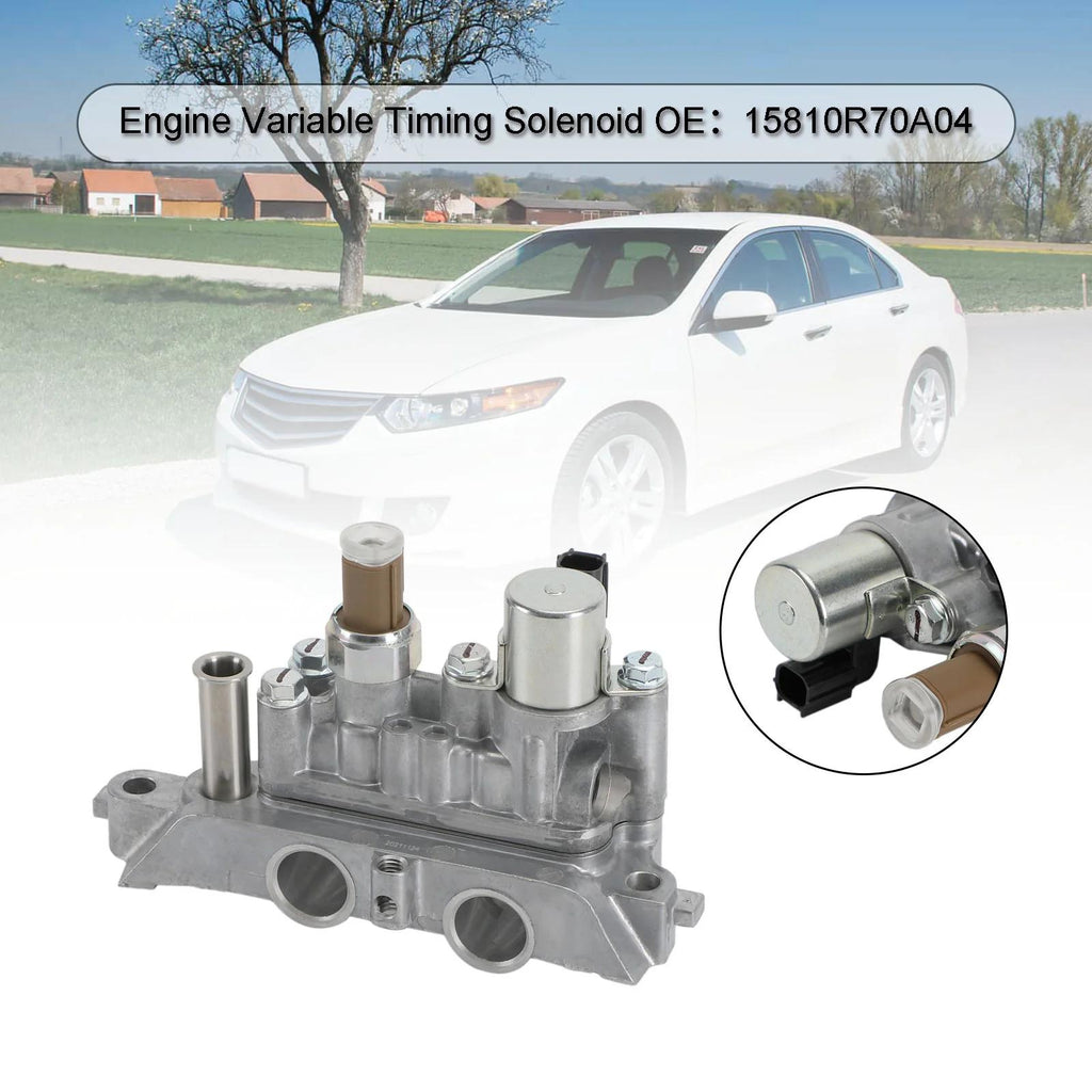 Honda Pilot Odyssey Aucra Engine Variable Timing Solenoid 15810R70A04 Generic
