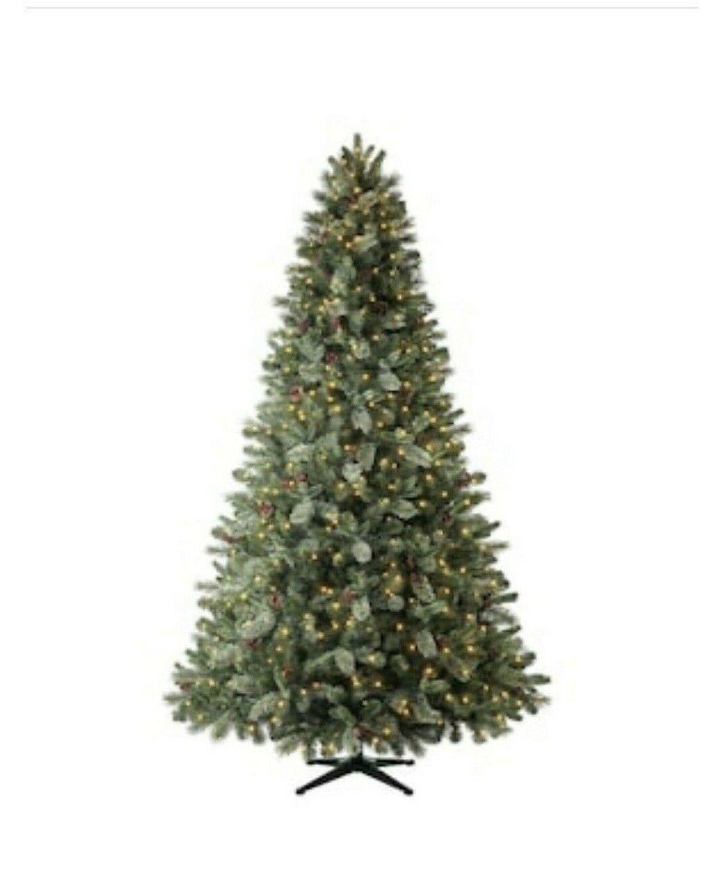 Home Accents Holiday 7.5 ft West LED Pre-Lit Artificial Christmas Tree