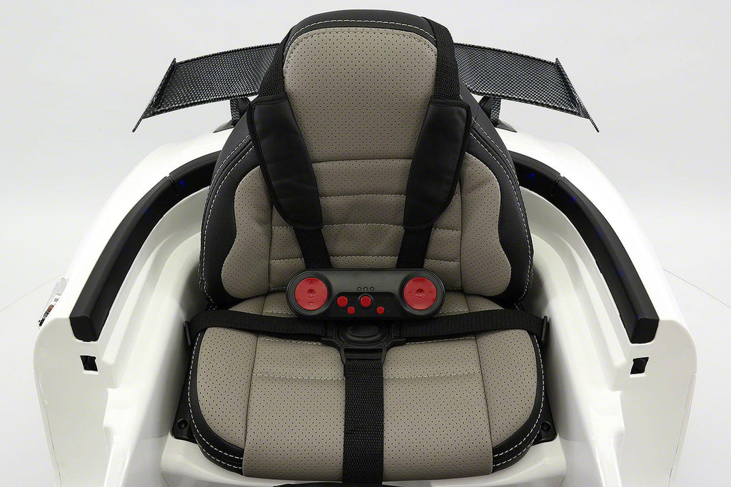 Mercedes SLS AMG Final Edition 12V Kids Ride-On Car with Parental Remote | White