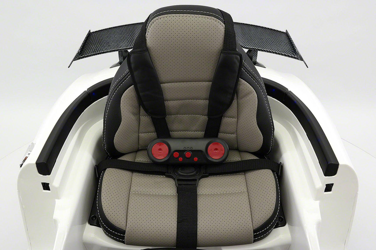 Mercedes SLS AMG Final Edition 12V Kids Ride-On Car with Parental Remote | White
