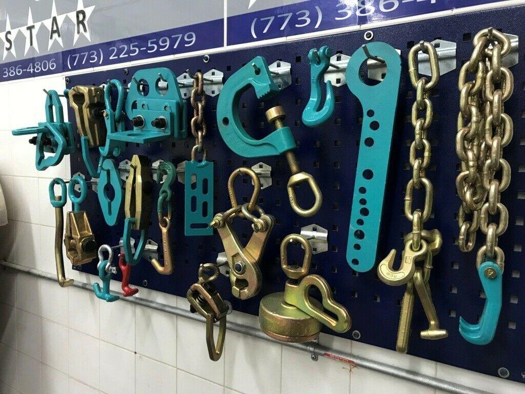 SET#48 AUTO BODY FRAME MACHINE HEAVY DUTY 20 PIECE TOOLS AND CLAMPS
