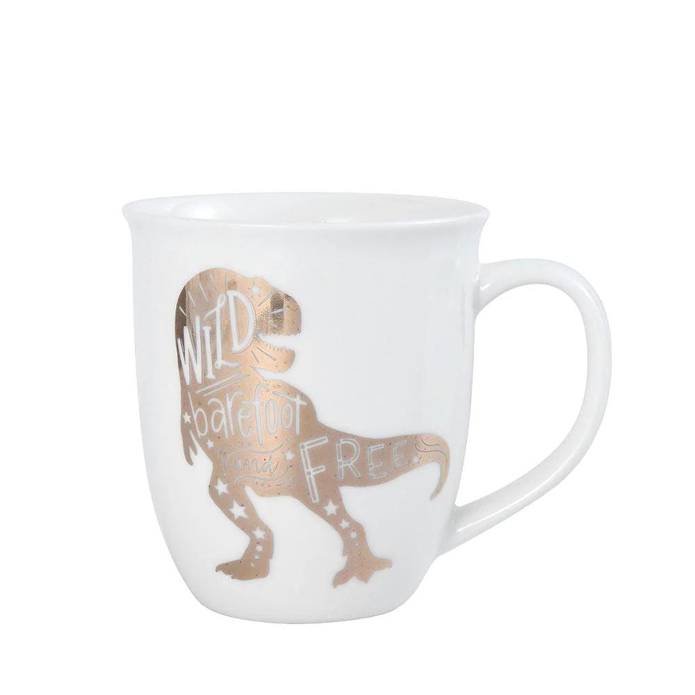 Sentiment Mugs Metallic Dinosaur T-Rex Mug