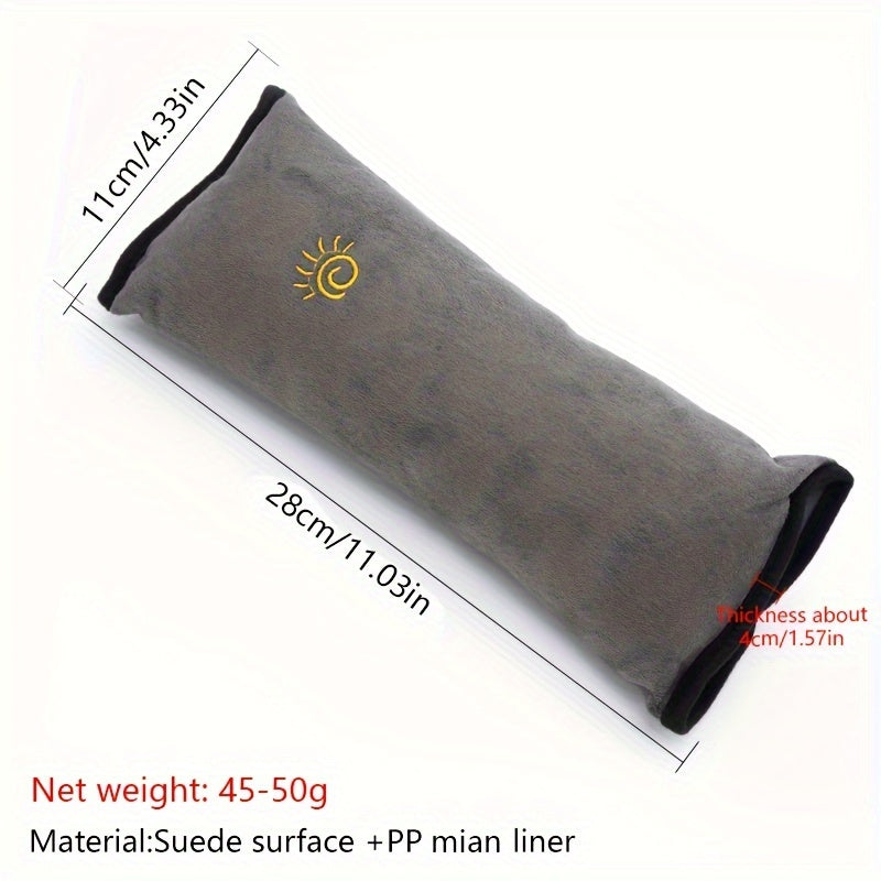 Car Automotive Seat Belt Cover Shoulder Cover Seat Belt Holder Cute Lengthened And Thickened Plush Safety Belt Shoulder Cover