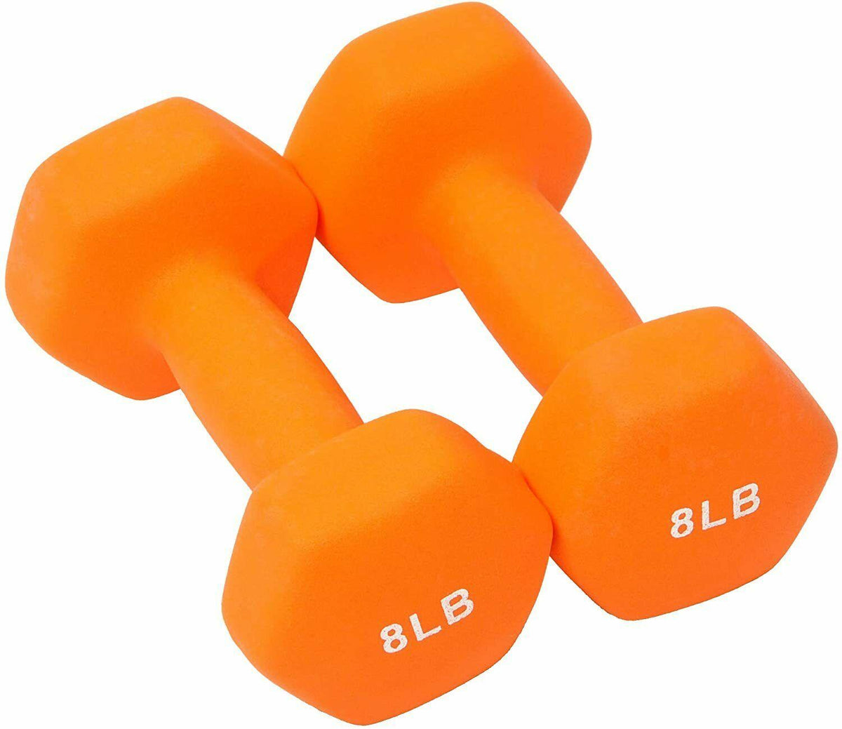 From Colored Neoprene Coated Dumbbell Set with Stand DB-358