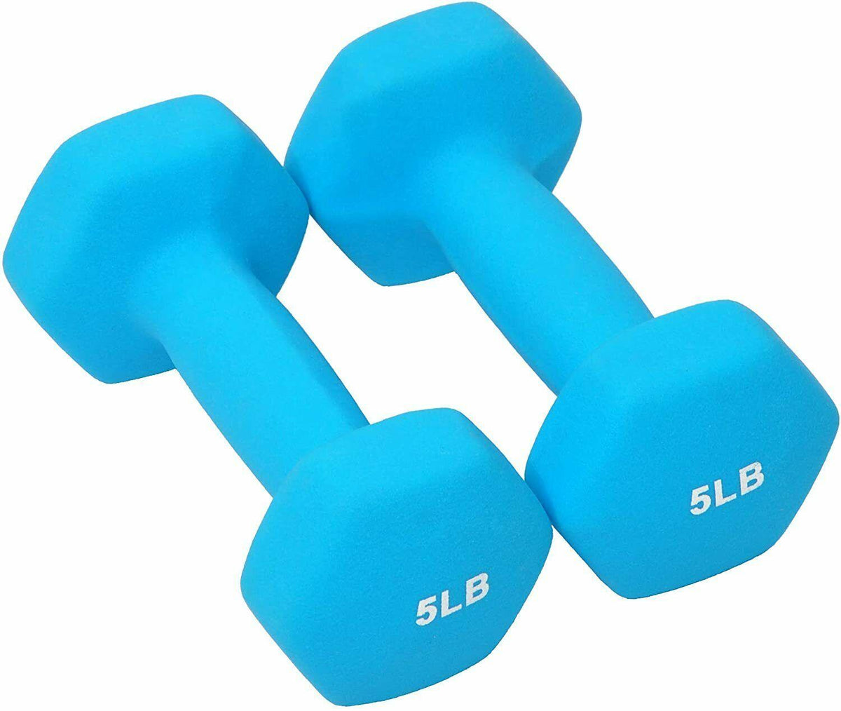 From Colored Neoprene Coated Dumbbell Set with Stand DB-358