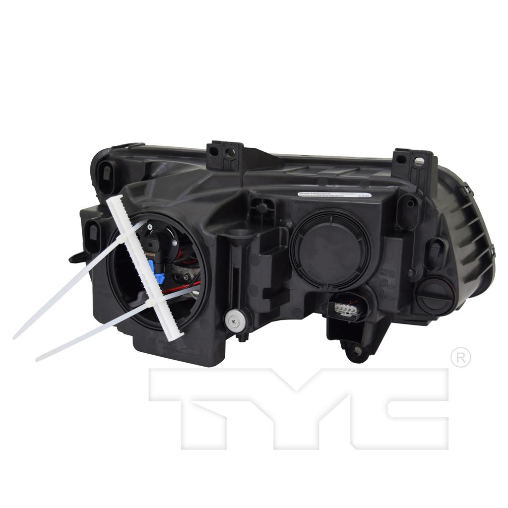 KarParts360: Fits 2012 2013 2014 Chrysler 300 Headlight Assembly w/Bulbs Driver and Passenger Side Replaces CAPA Certified- (Vehicle Trim: Black)