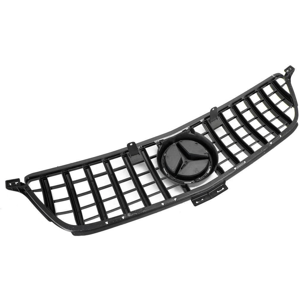 2012-2015 Benz W166 ML-Class ML300 ML320 ML350 ML400 GTR Style Chrome Black Front Grille Grill Generic