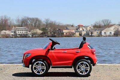 Mercedes Benz GLA 12v Kids Cars - Dual Motor Electric Power Ride On Car with Remote Control-Red