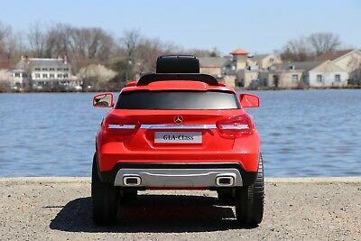 Mercedes Benz GLA 12v Kids Cars - Dual Motor Electric Power Ride On Car with Remote Control-Red