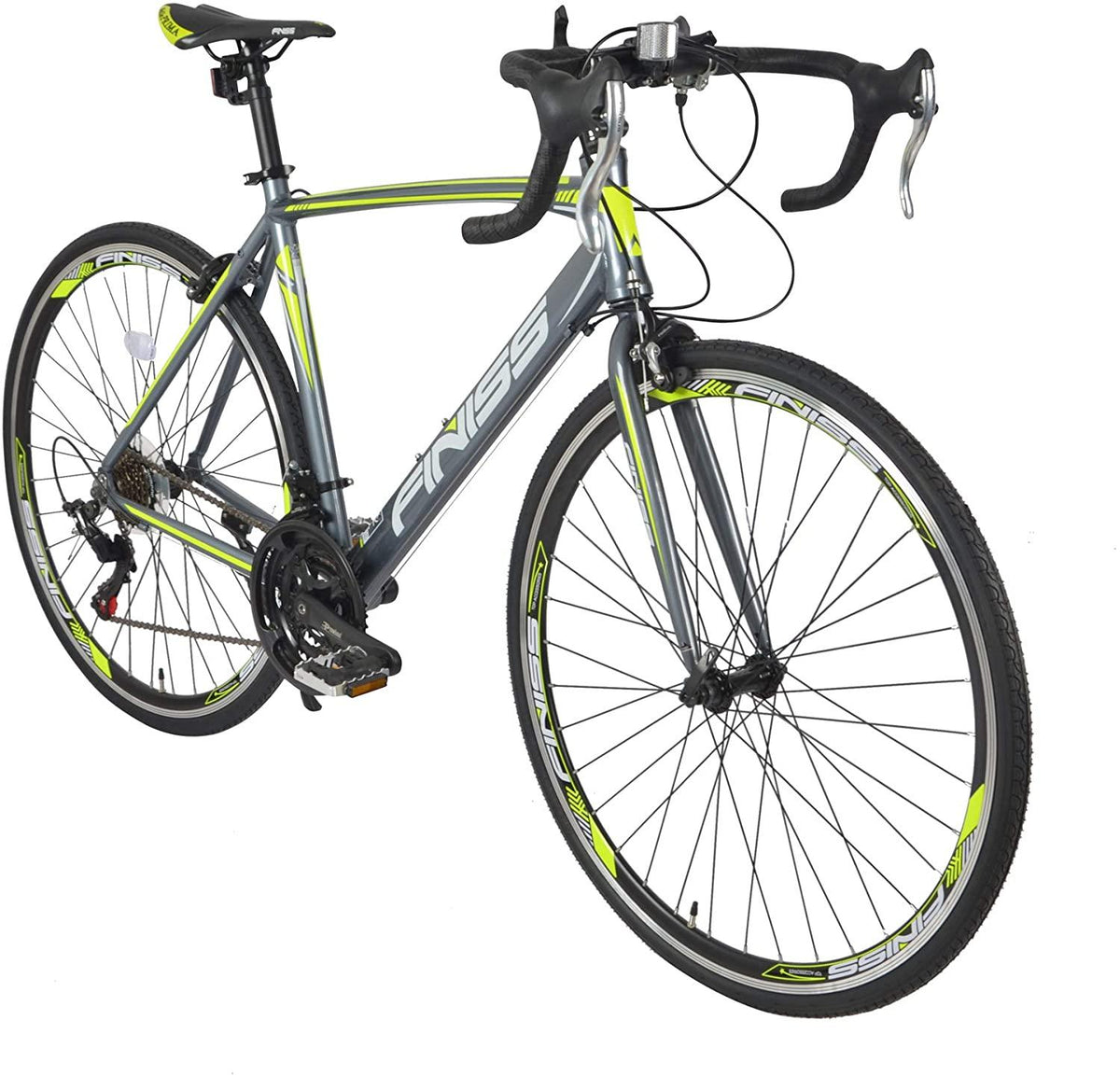 LKOER 70028C-21Speeds Road Bike, Shifter Systerm Mountain Bike,Green Color Road Bike for Male and Female(Includes Assembly Tools)