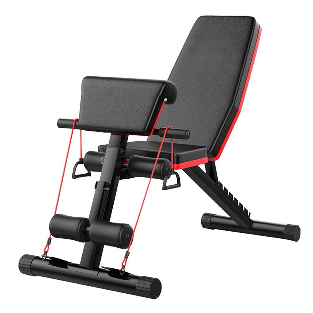 Transer Roman Chair Adjustable Sit Up Incline Abs Benchs Flat Fly Weight Press Fitness Multi-Function Equipment for Home Gym Indoor Use