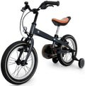 JLFSDB Kids Bike BMX Bike for Kids Boys Girls Bicycle 14 inches Children Bike Portable  Bike with Stabilisers and Bell for A4 to 6 Years Kids (Color : Black)