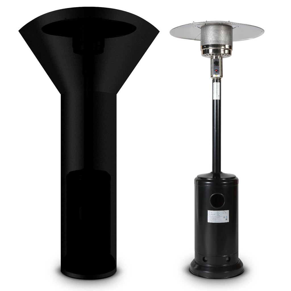 RLCEGAL 46000BTU Stainless Steel Propane Patio Heater for dinner party , family gathering , garden , backyard , restaurant , coffee shop , schools XH