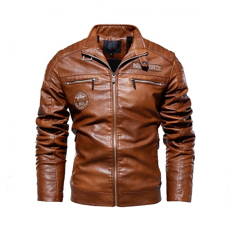 Motorcycle Suit Modern Tough Velvet Leather Jacket