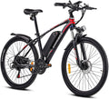 500W 26 Inch Electric Mountain Bike 48V/13 Ah Removable Battery Electric Bikes for Adults, eAhora E-Bikes for Men and Women with  21 Speed and Suspension Fork, LCD Display with USB