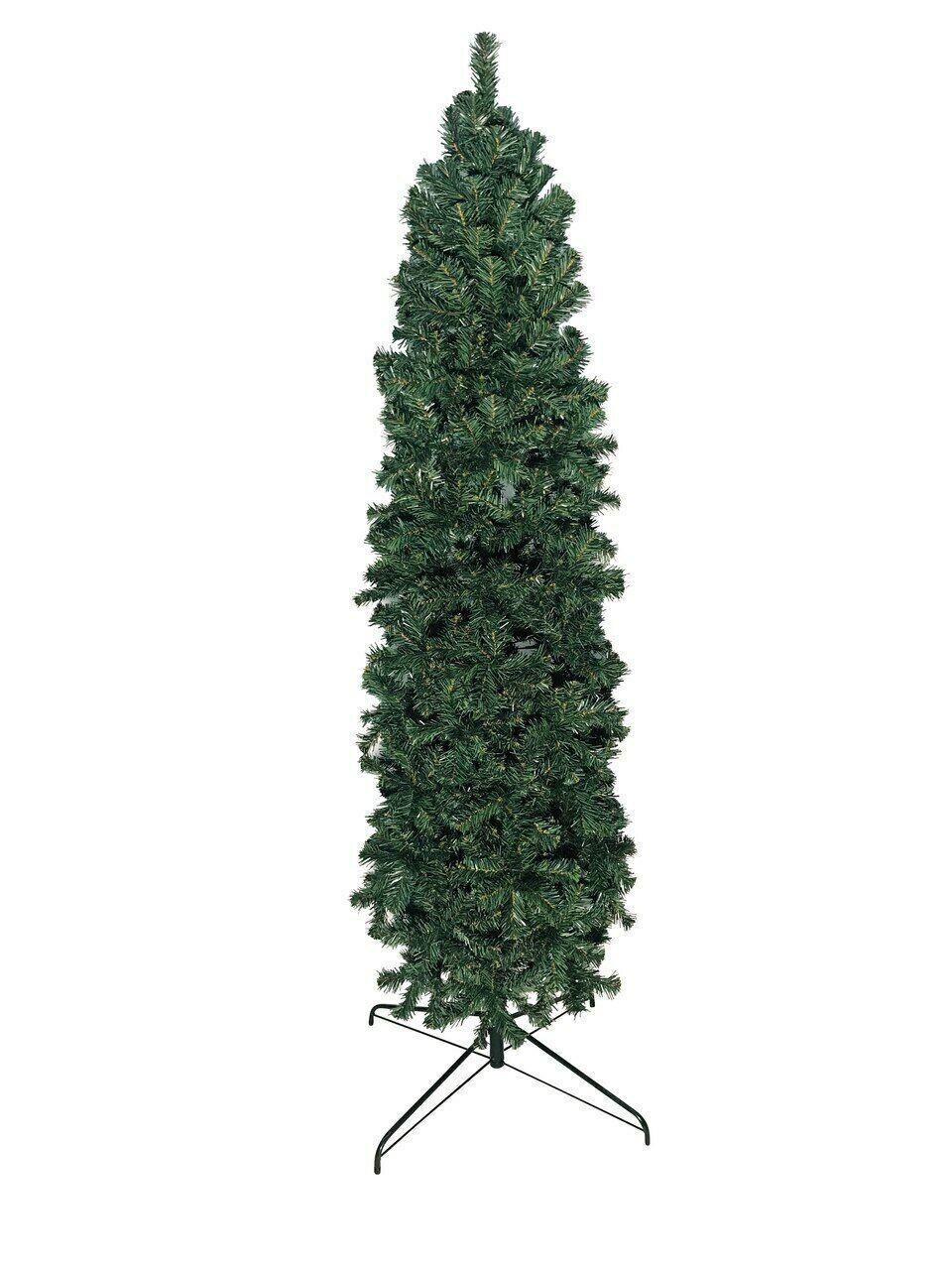 7' Slim Pencil Pine Artificial Christmas Tree (Unlit)