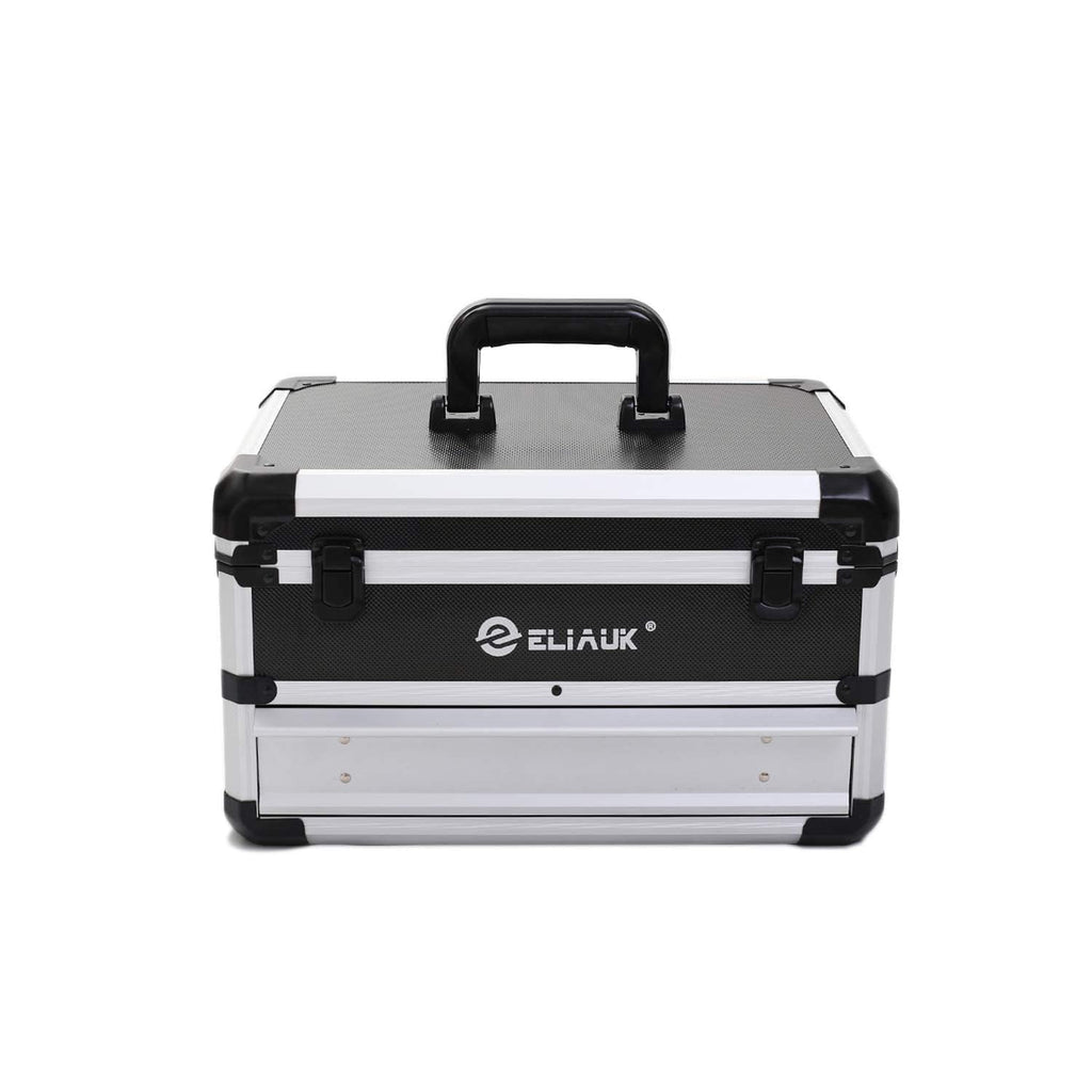Tool Box Tool Organizer StoraCabinet Carry Case Tool box with DrawersSilver