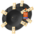 [Upgrade] 2 Blade Discs + 12 Pcs Blades Compatible with  A1600, A2000, A2500 and A3000, Lawn Mower Robot Blade Disc, Robotic Lawn Mower Turntable