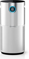 Shark HP201 Air Purifier MAX with True HEPA, Microban Antimicrobial Protection, Cleans up to 1000 Sq. Ft and 99.98% of particles, dust, allergens, viruses, smoke, 0.1–0.2 microns, Odor Lock, White