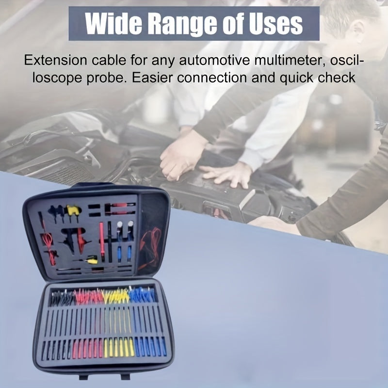 92 PiecesTest Lead Kit, Multifunctional Automotive Test Connector, ,multipurpose Test Wire Set, Multifunctional Test Auto Repair Wire Set