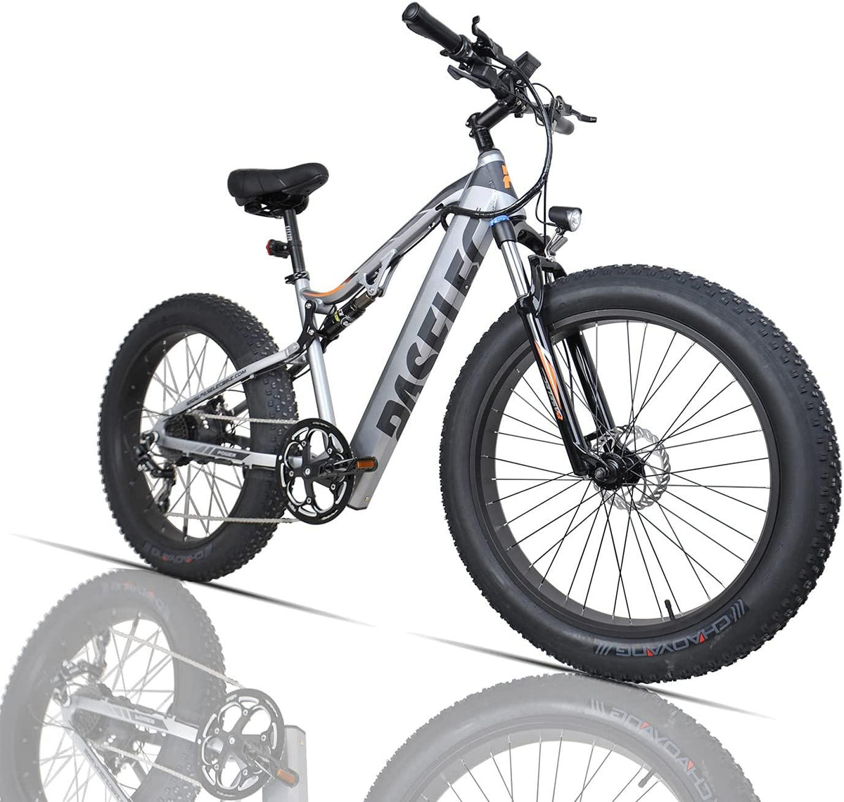 Electric Bikes for Adults Ebike with 750W Motor 14.5Ah Battery Electric Bicycles with 26 Inch 4.0 Fat Tires 9 Speed Gear Full Suspension