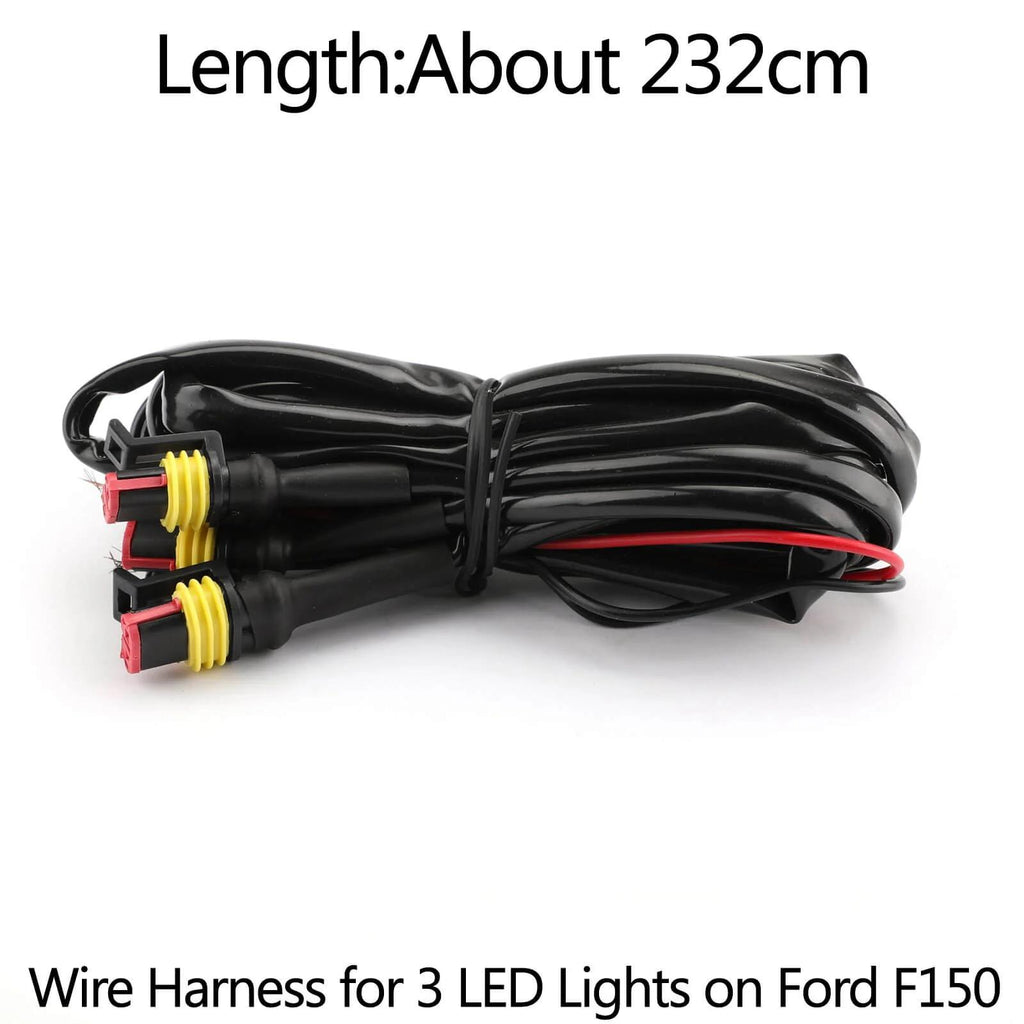 Ford F150 LED Wire Harness Cable For Ford F150 Raptor Conversion Grille Generic