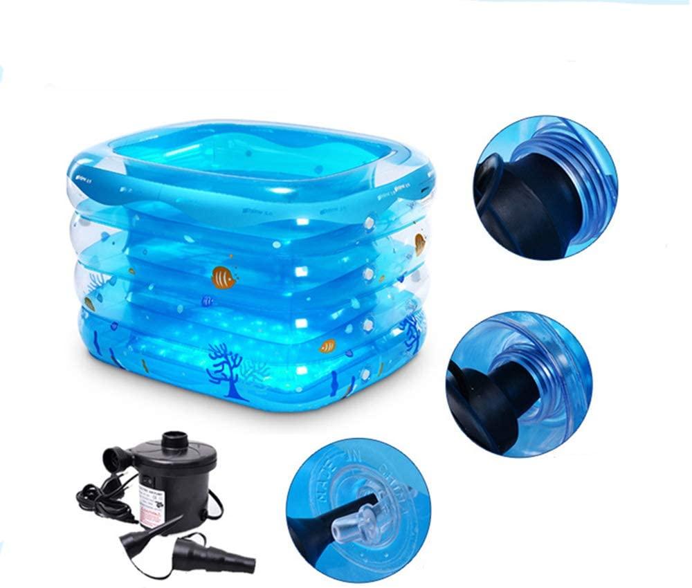 BLUEBEE Swimming Pool, Inflatable Swimming Paddling Play Pool Outdoor Pool Swimming Toy, Summer Water Party LounPool for Kids Adults Swimming Pools for Garden, Durable PVC
