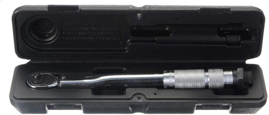 Singlin58 Tool DIY Tools, 1/4 5-25NM Torque Wrench Adjustable Torque Wrench Hand Spanner for Repairing Tool Bike