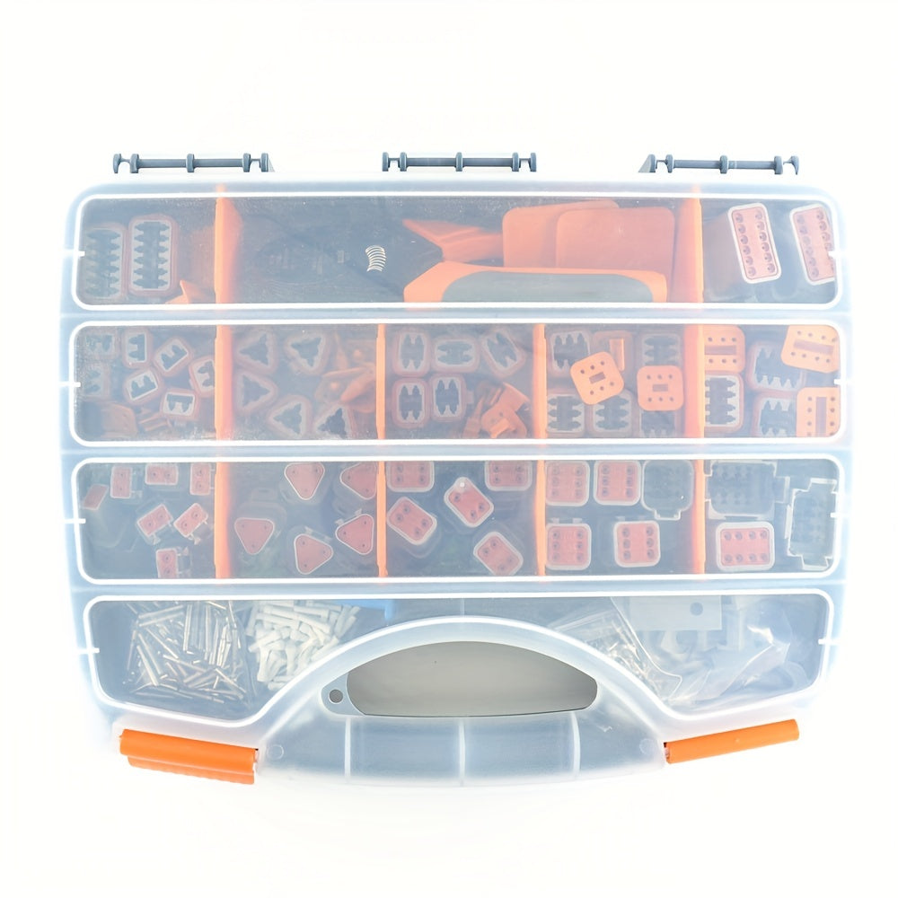 2-12 Pin DT Deutsch Series Waterproof Auto Connector Kits - Complete Set with Crimping & Removal Tools!