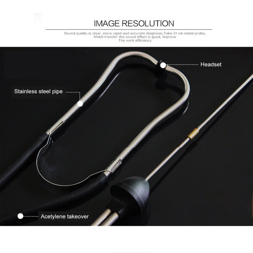 Auto Cylinder Stethoscope Mechanics Stethoscope Car Engine Block Diagnostic Automotive Hearing Tool