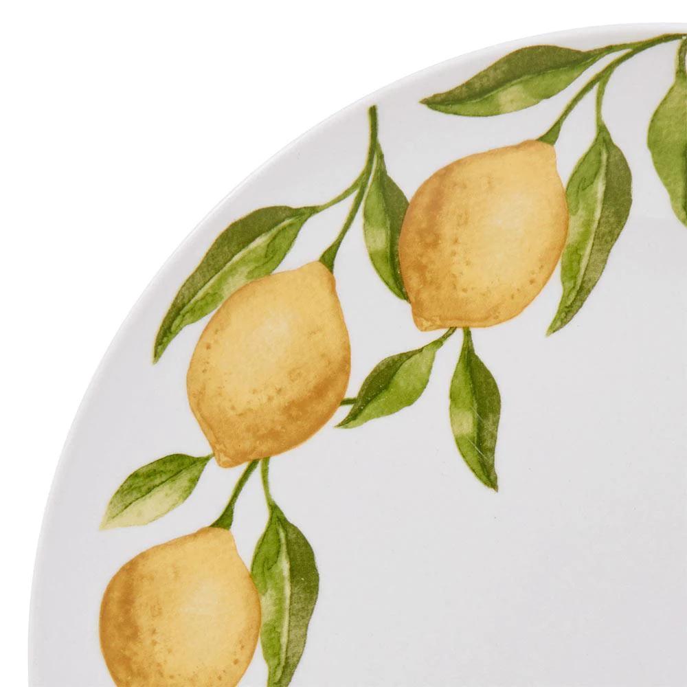 Lemons 16 Piece Dinnerware Set, Service for 4