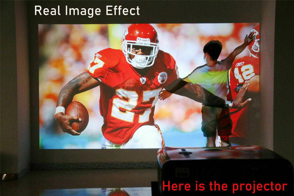 eug 8500lm projector native 1080p home theater movie tv sports hdmi usb vga gift