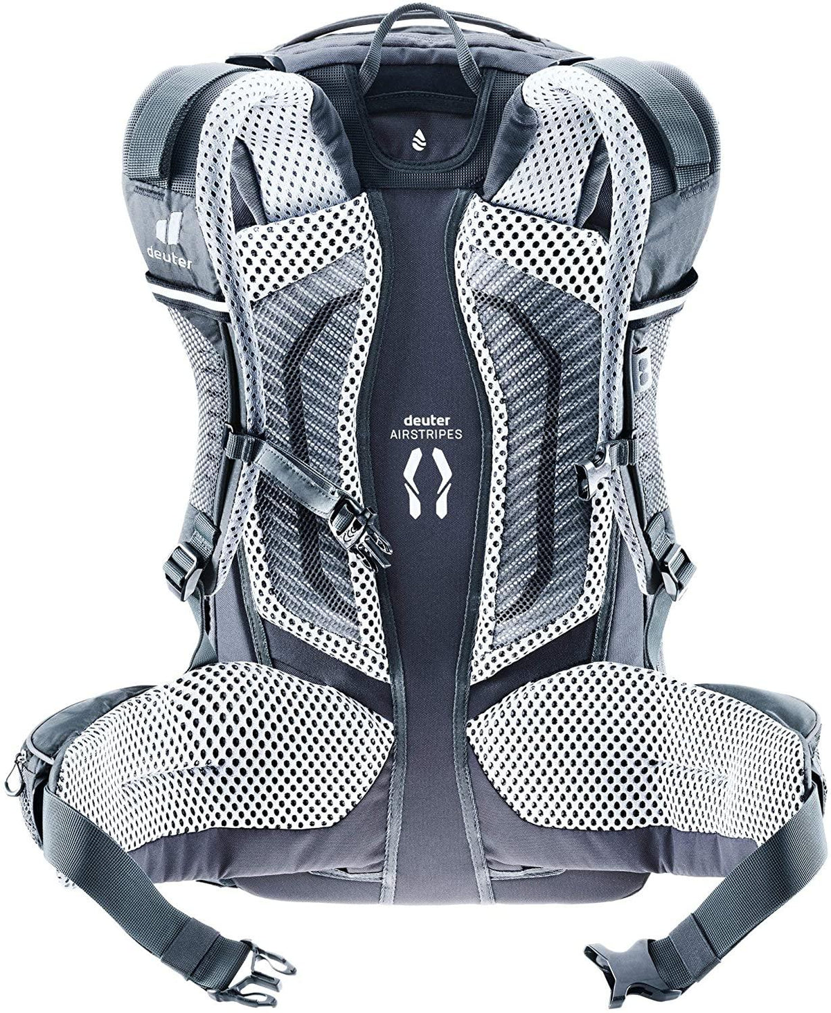 DEUTER Unisex – Adult's Trans Alpine Pro 28 Bicycle Backpack, Black (Black Graphite), 28l