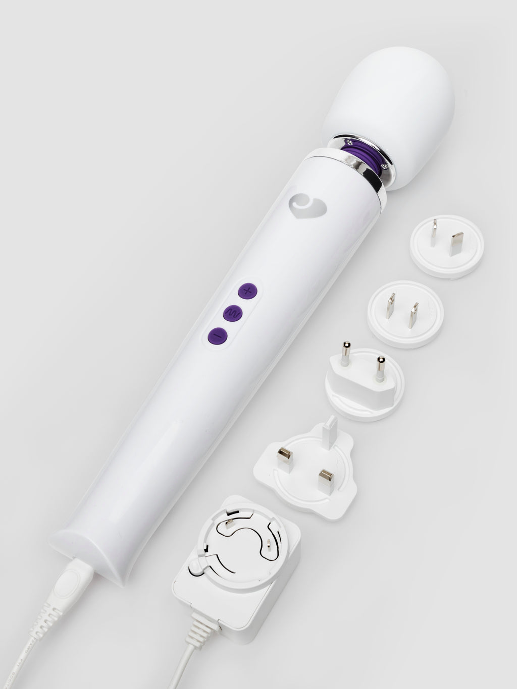 Lovehoney Deluxe Extra Powerful Rechargeable Wand Massager, White