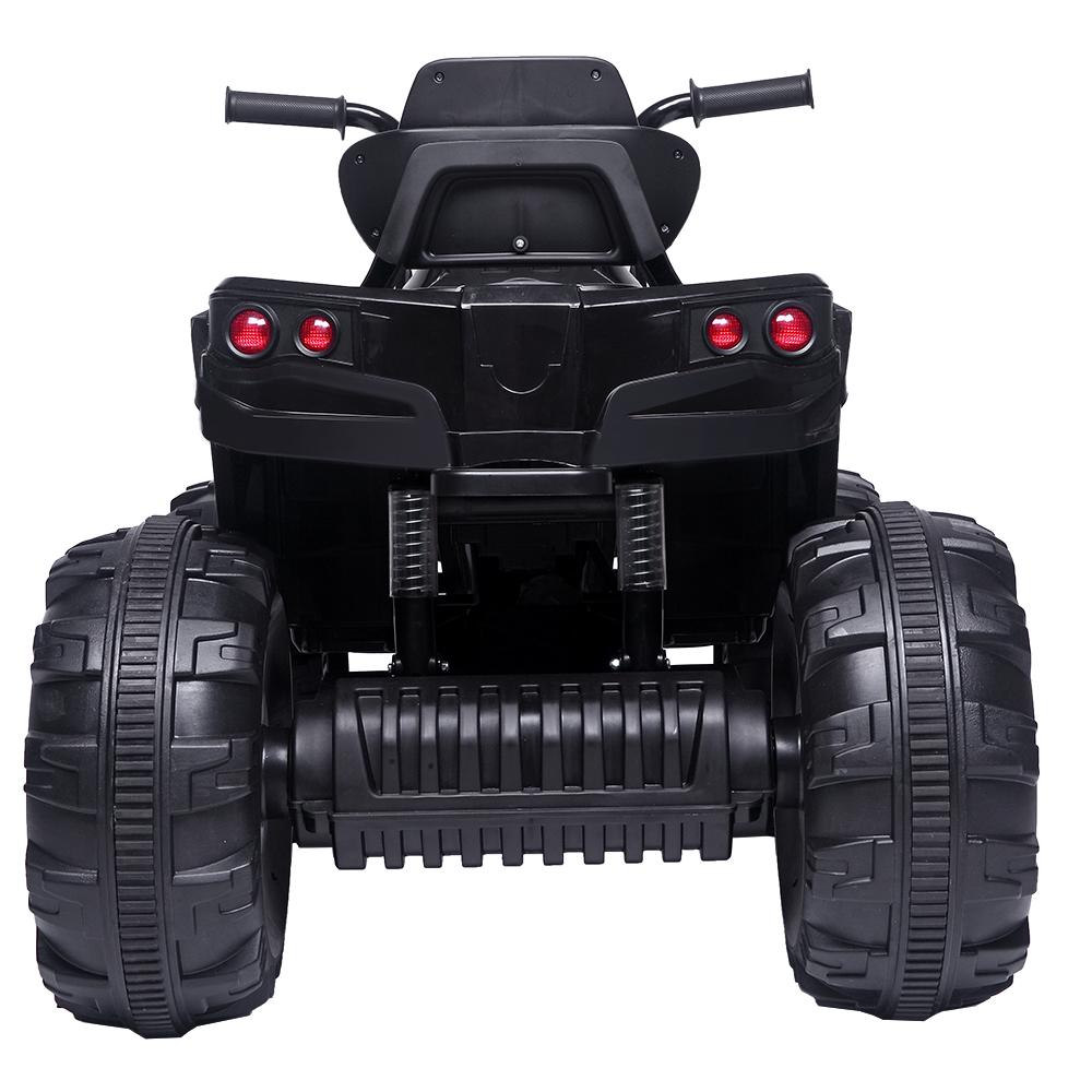 URHOMEPRO Kids Ride On ATV, 12V Battery Powered Kids Electric Cars, 4 Wheeler Quad with Headlights, MP3, USB, Volume Control, LarSeat, Electric Ride on Toys for Boys Girls, Two Speed Mode, Q11319