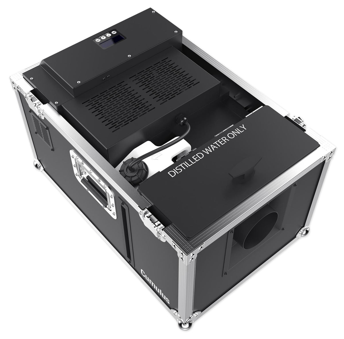 Chauvet DJ CUMULUS Fog Machine Fogger w/ Case+Sphere Shooting Beam Effect Light