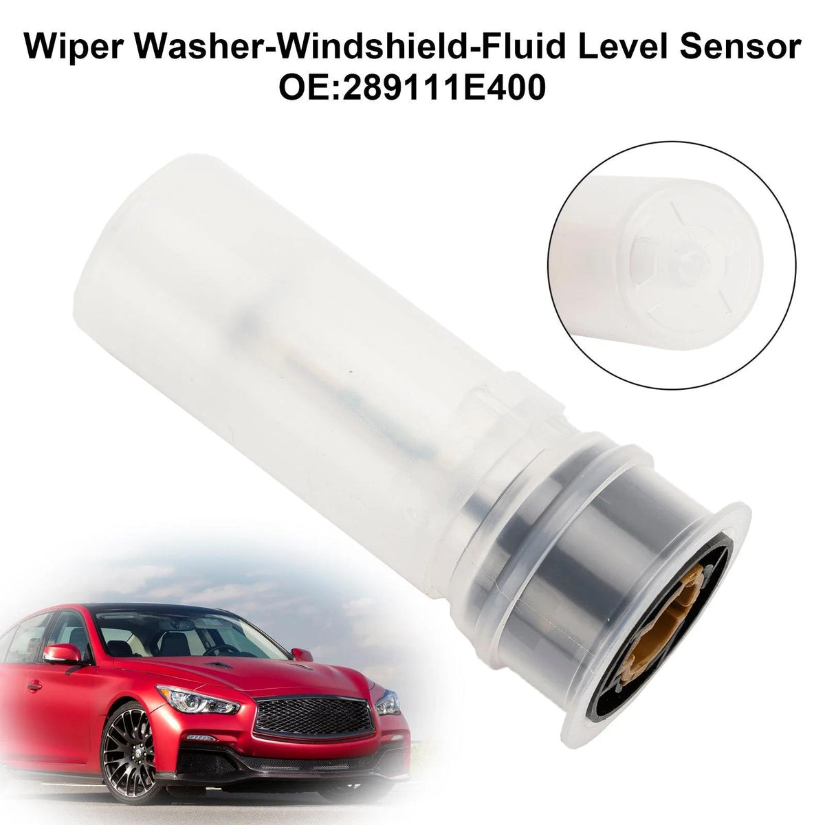 Nissan Altima Armada INFINITI Q60 QX80 Wiper Washer-Windshield-Fluid Level Sensor 289111E400 2502-306621 Generic