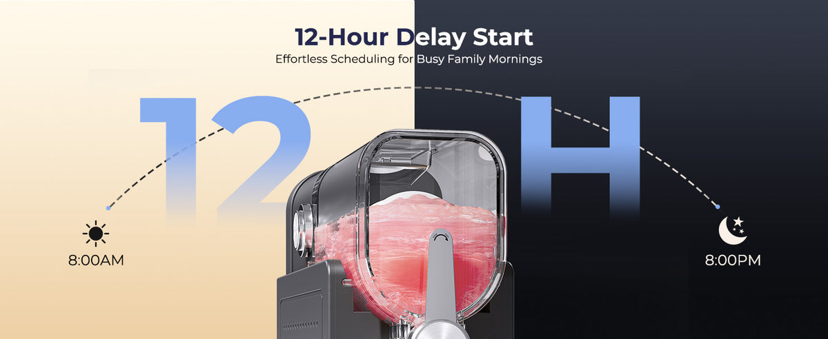 Slushie Machine, No Ice Needed Slushy Maker for Home, Real-Time Temp Display, Frozen Drink Maker with 6 Preset Programs for Ice Cream, Frappés, Milk Shake and More, Black, 1 Pack+3Modes