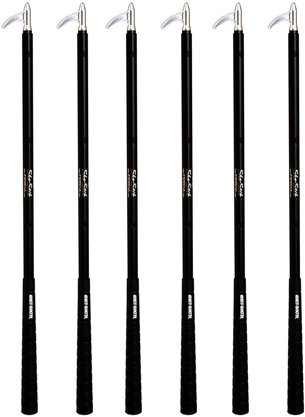 miller manufacturing company hot shot adjustable livestock sho-stik (6 pack)