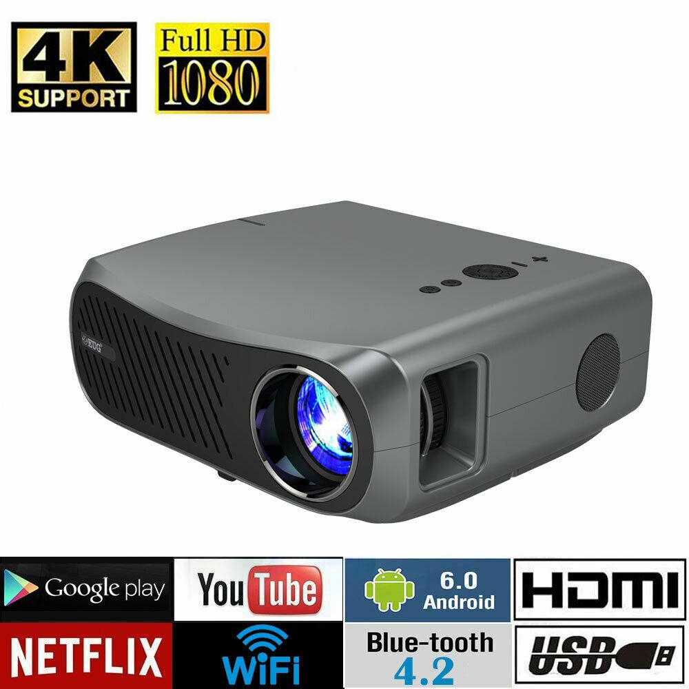 native 1080p bt 4.2 android projector 5g wifi airplay 4k daytime home theater tv