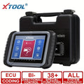 XTOOL D8 Automotive Diagnostic Scan Tools With ECU Coding, Bi-Directional Controls, 38+ Services, Key Programming, ABS Bleeding
